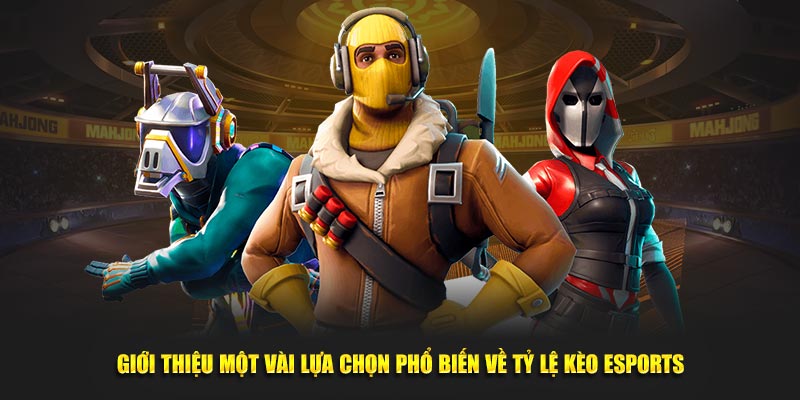 Giới thiệu một vài lựa chọn phổ biến về tỷ lệ kèo esports
