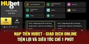 Nạp Tiền Hubet